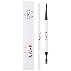 Waterproof Microblading Eyebrow Pencil Smudge Proof Long Lasting + Spooli Brush