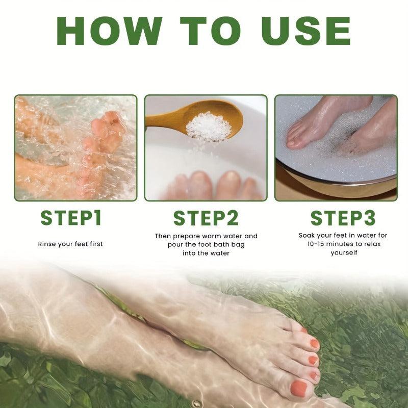 Foot Bath Salt Natural Essential Foot Soak For Detoxification