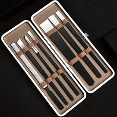 7pcs Professional Pedicure Kit with Stainless Steel Tools
