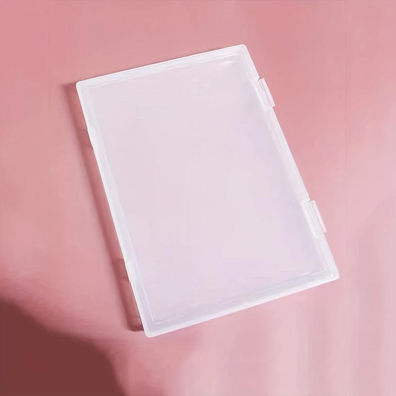Dustproof Clear Nail Storage Box Artificial Nail Display Organizer