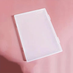 Dustproof Clear Nail Storage Box Artificial Nail Display Organizer