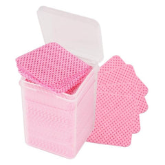Lint Nail Polish Remover Wipes - Gentle & Effective Cleaning Pads