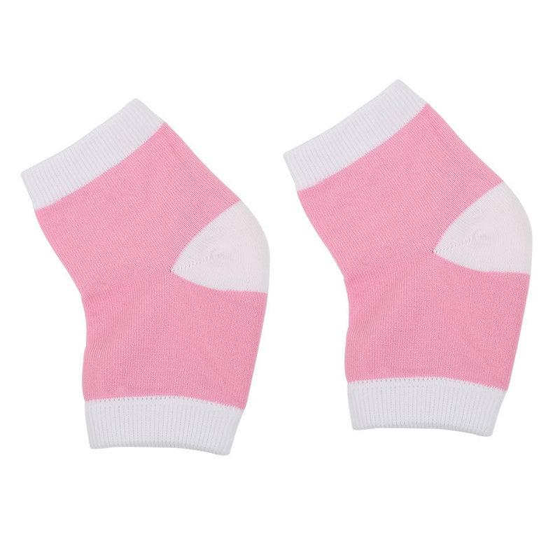 Colorful Silicone Moisturizing Gel Heel Socks Cracked Foot Skin Care Protectors