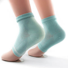 Colorful Silicone Moisturizing Gel Heel Socks Cracked Foot Skin Care Protectors