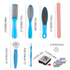 Professional Pedicure Tools Kit for Foot File and Dead Skin Cleaning