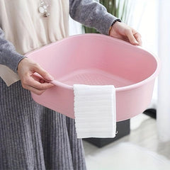 Large Plastic Foot Soaking Tub Foot Massage Sturdy Durable Foot Tub