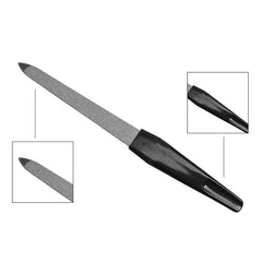 Metal Double-sided Nail File Manicure Pedicure Tool