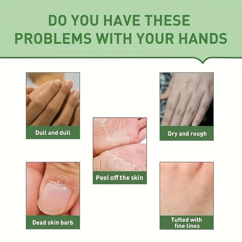 5pc Horse Hand Cream Gift Set - Moisturize Dry Hands, Prevent Peeling & Cracking