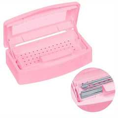 Plastic Nail Tray Cleaning Box for Nail Art Tools