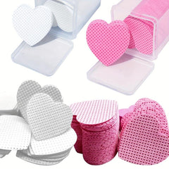 200Pcs Disposable Lint Paper Wipes Eyelash Extension Glue Remover Pads