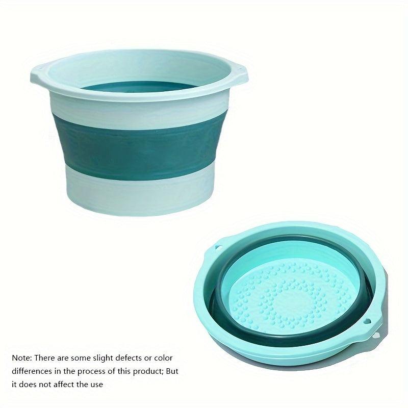 Collapsible Foot Bath Tub with 2 Pcs Stones
