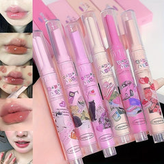 6 Colors Moisturizing Lipstick with Lustrous Finish