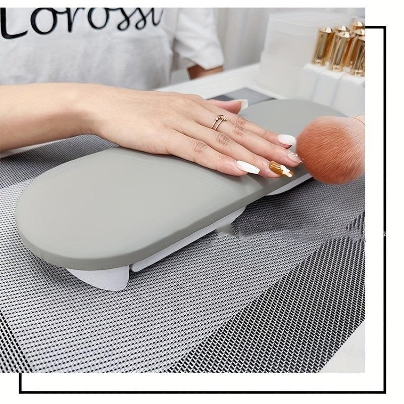 Foldable Nail Manicure Stand with Mat Rest Pillow