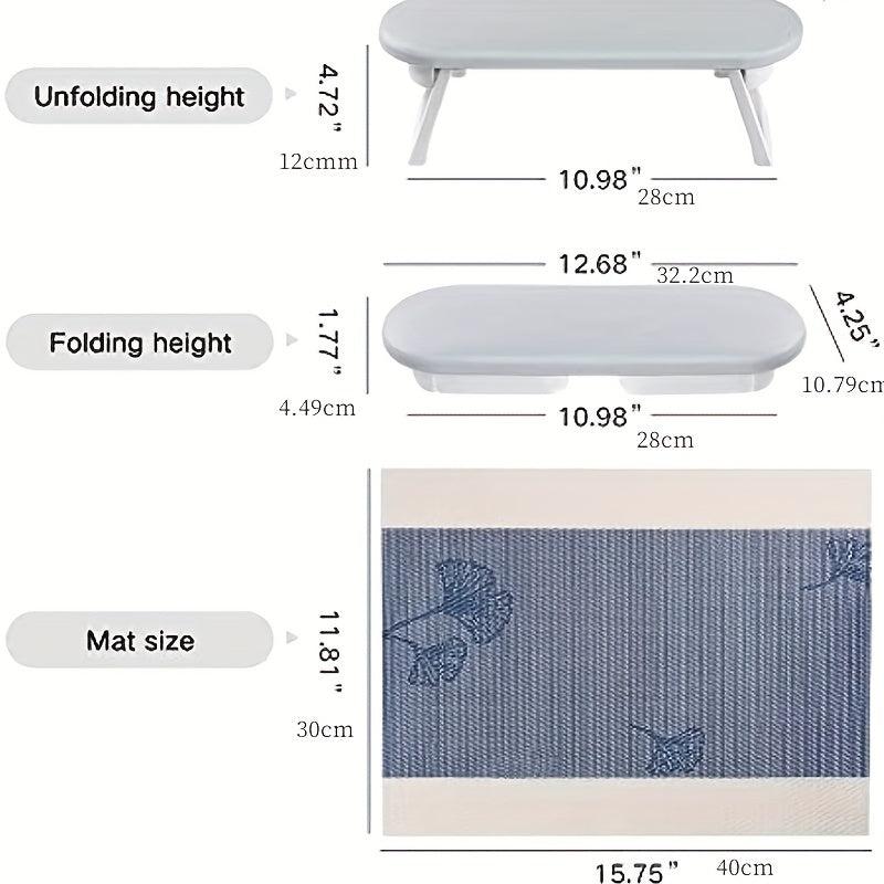 Foldable Nail Manicure Stand with Mat Rest Pillow