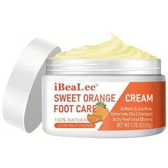50g Sweet Orange Foot Cream Peppermint Rosemary Eucalyptus