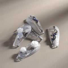 3D Flower Nail Charms 90pcs & Auroras Camellia Nail Art Jewelry