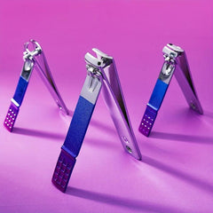 15 Pcs Colorful Stainless Steel Nail Clipper Set With Ear Spoon