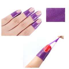 20PCS Nail Form Guide Sticker Tape Anti splash Protection Random