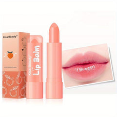 Peach Lip Balm Lipstick Transparent Jelly Natural Changing Lipstick