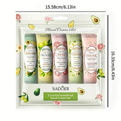 3pc Fragrance Hand Cream Set - Moisturizing & Nourishing - Travel