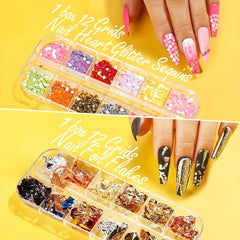 Nail Brush Nail Tool Kit With Nail Brush Nail Point Tool Fine Glitter Nail
