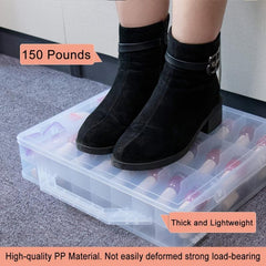 Portable Nail Polish Organizer Double Side Storage 48 Bottles