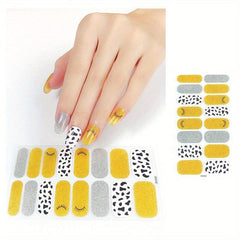 1PC Full Cover Stain Nail Art Stickers Nail Stickers Nail Polish Nail Designs
