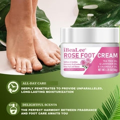Rose Foot Cream Moisturizing Softens Rough Cracked Feet