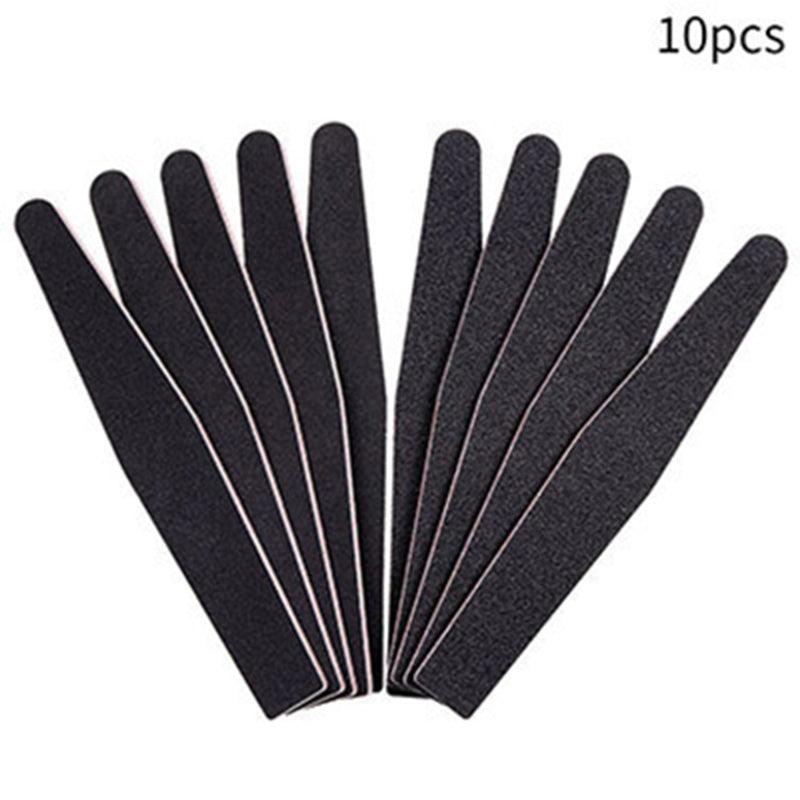 10 Pcs Nail File 100 180 Nail Files For Natural Nails Or Acrylic Nails