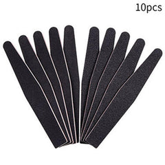 10 Pcs Nail File 100 180 Nail Files For Natural Nails Or Acrylic Nails