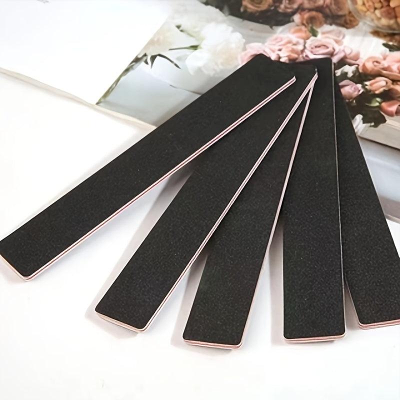 10 Pcs Nail File 100 180 Nail Files For Natural Nails Or Acrylic Nails