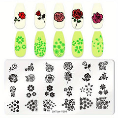 Stainless Steel Nail Stamping Plates Nail Art Decoration