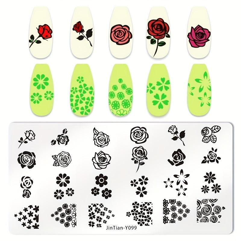 Stainless Steel Nail Stamping Plates Nail Art Decoration
