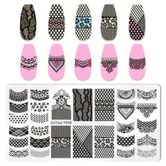 Stainless Steel Nail Stamping Plates Nail Art Decoration