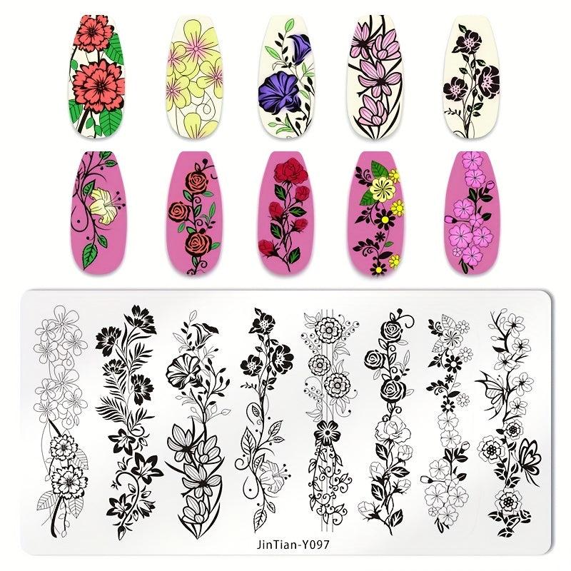 Stainless Steel Nail Stamping Plates Nail Art Decoration