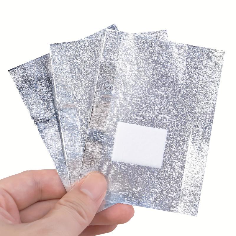 Aluminum Foil Nail Wraps for Gel Polish Removal - 50/100pcs
