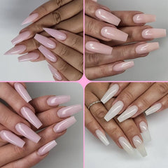 Poly Gel Nail Extension Gel Pink Nude Clear Nail Gel Extension