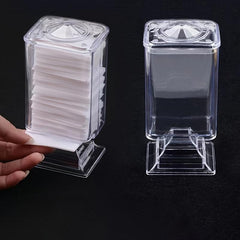 Nail Art Remover Pad Box - Convenient Storage and Cleaning Solution