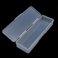 Transparent Nail Supplies Brush Kit Storage Box Plastic Container
