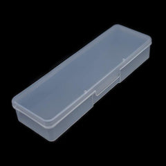 Transparent Nail Supplies Brush Kit Storage Box Plastic Container