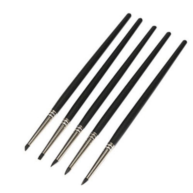5pcs Silicone Dental Brush Pens for Oral Hygiene