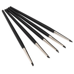 5pcs Silicone Dental Brush Pens for Oral Hygiene