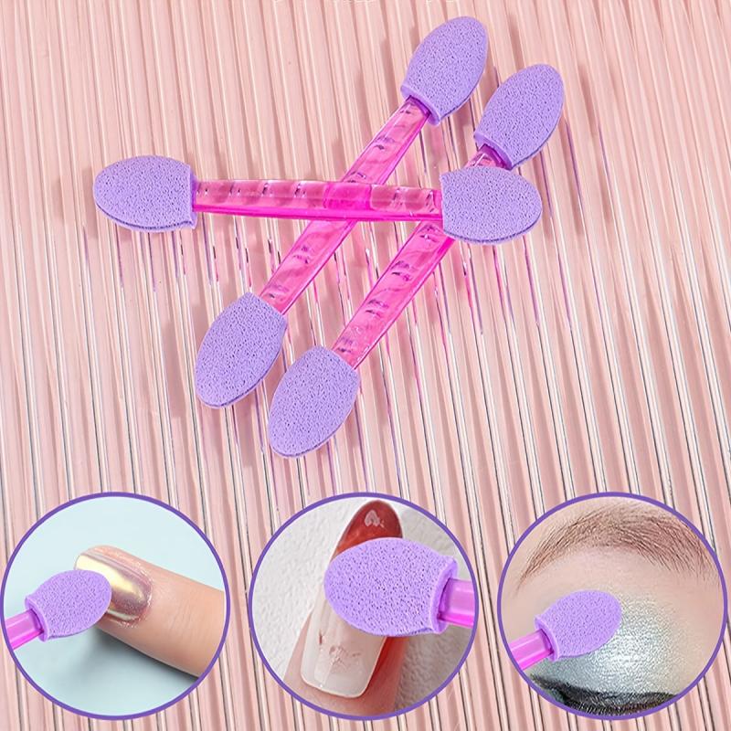 Double Ended Eye Shadow Brush Eye Shadow Stick Double Ended Sponge Makeup Tool