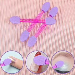 Double Ended Eye Shadow Brush Eye Shadow Stick Double Ended Sponge Makeup Tool