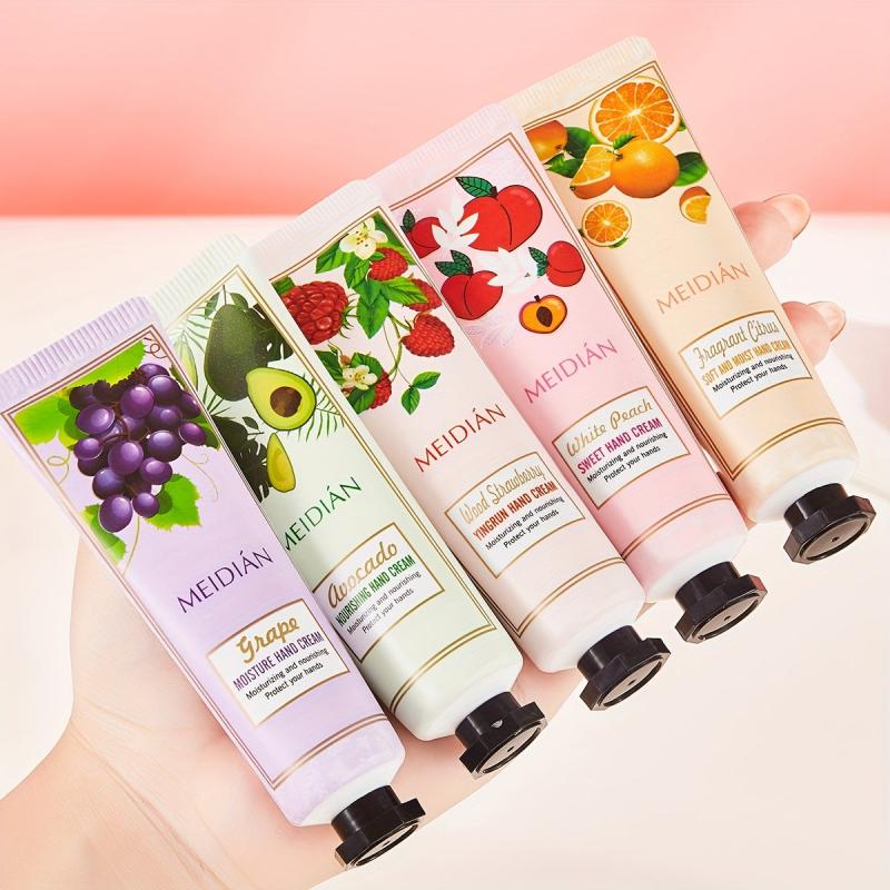 Fruit Fragrance Hand Cream Gift Set - Pack of 5