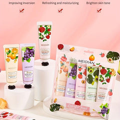 Fruit Fragrance Hand Cream Gift Set - Pack of 5
