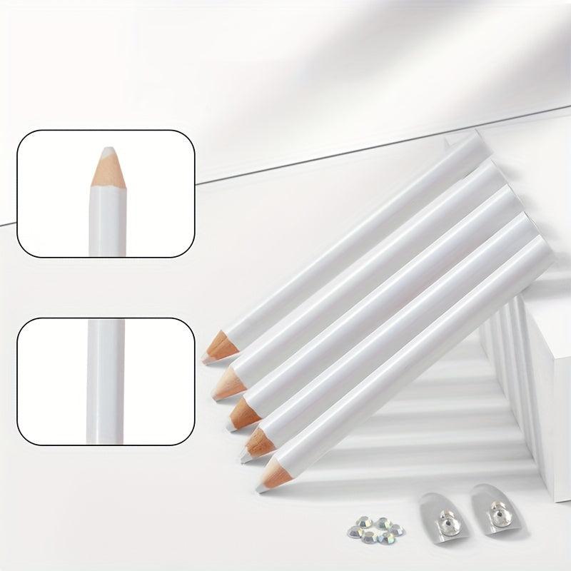 5pcs Nail Art Rhinestones Beads Picking Pen Tools