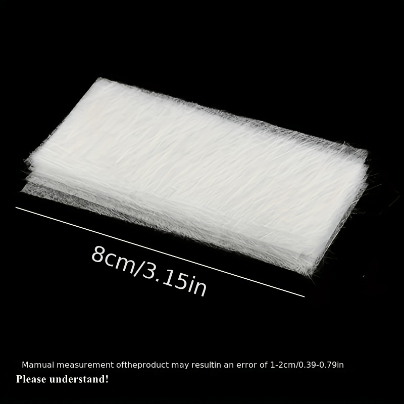 20Pcs Glass Fiber Sheet Set for Manicure Extensions Anti Cracking