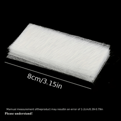 20Pcs Glass Fiber Sheet Set for Manicure Extensions Anti Cracking
