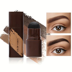 Eyebrow Stamp Stencil Kit Soft Brown Brown Gray 10pcs Reusable Sten